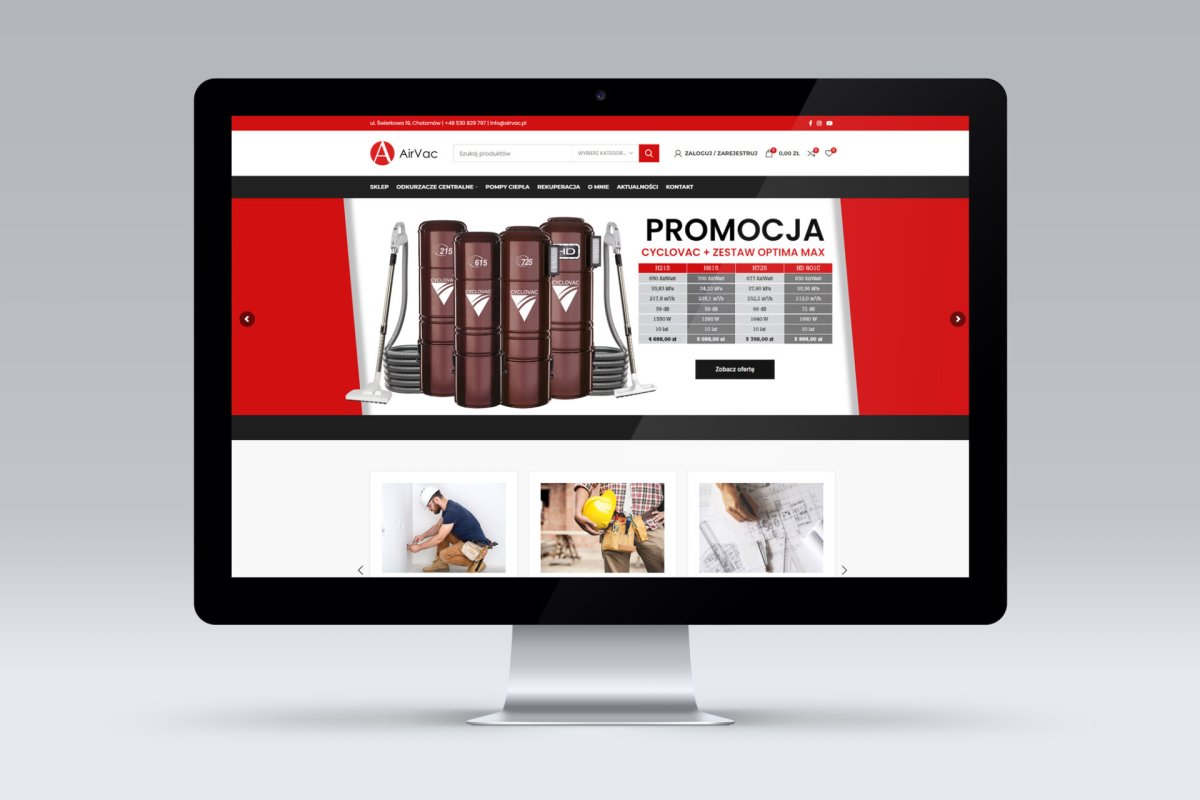 Sklep internetowy Airvac