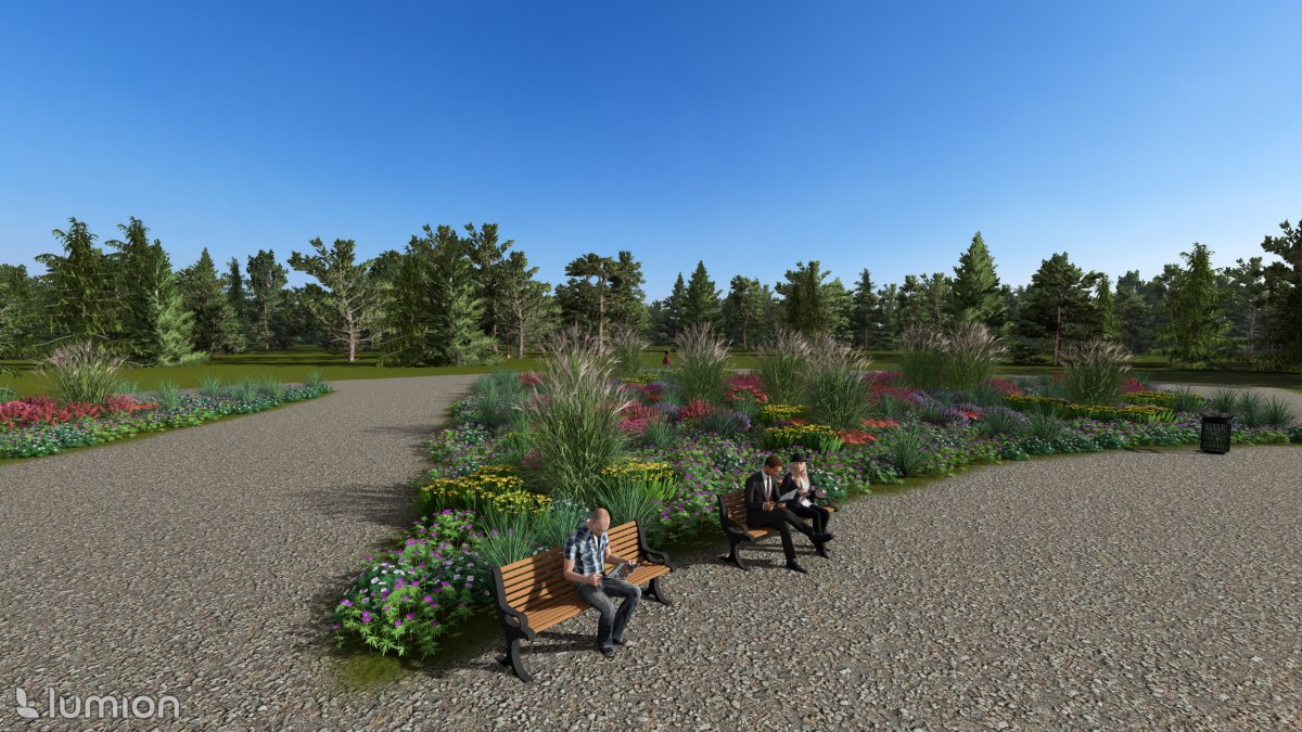 Projekt Ogrodu "Garden for Community"