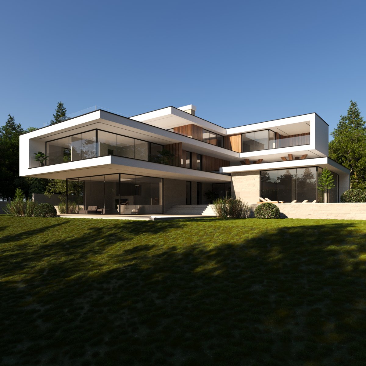 dom kaskadowy na skarpie