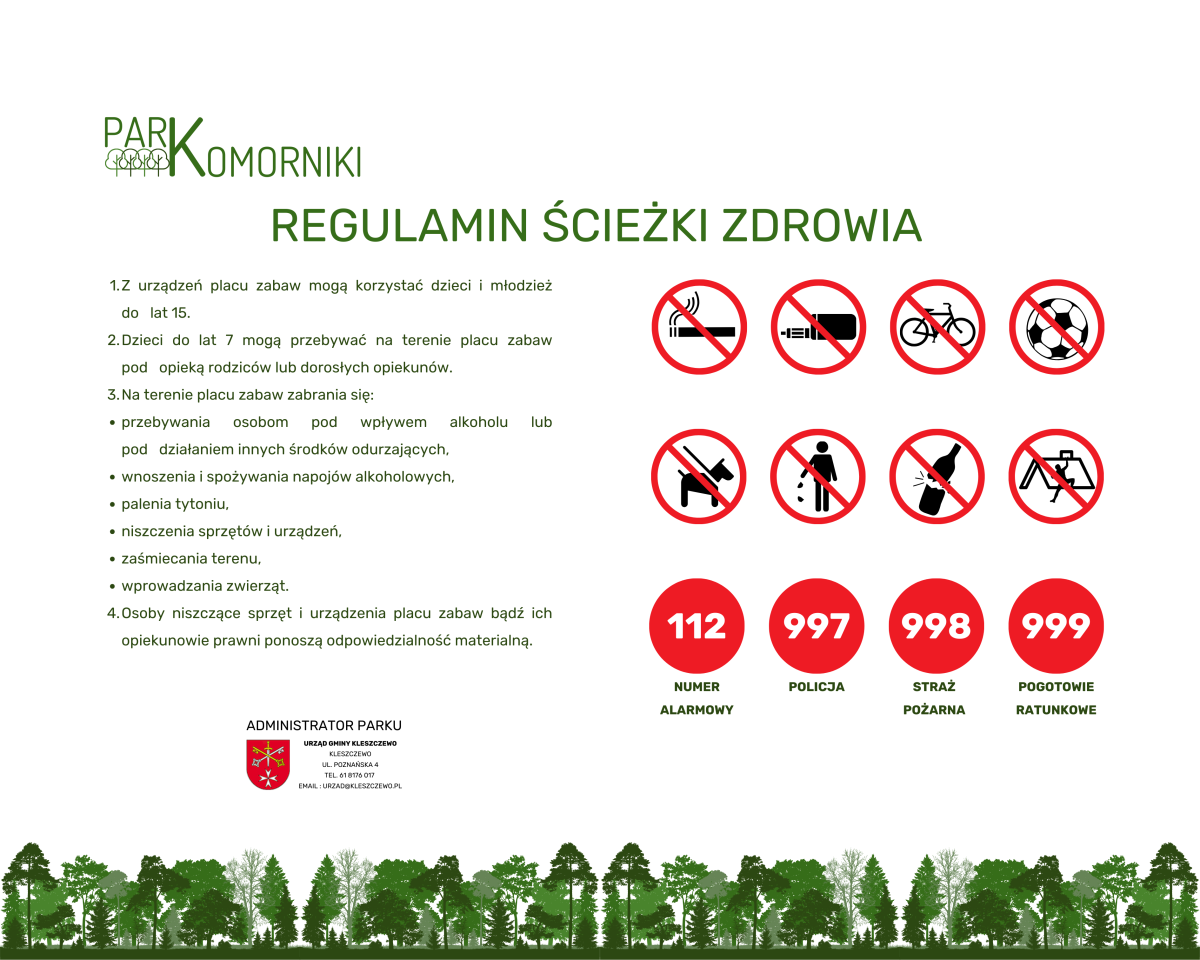 Gmina Komorniki - tablice info.