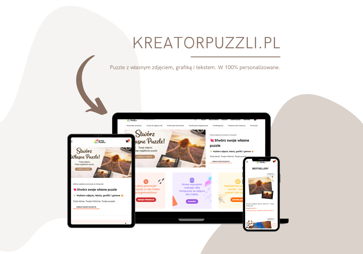 Kreatorpuzzli.pl - postawienie sklepu na środowisku Woocommerce