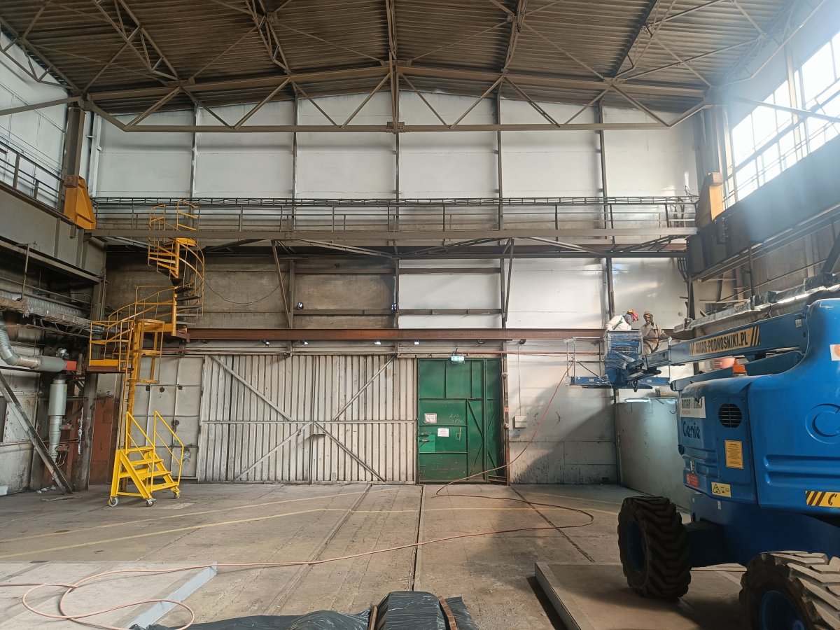 Malowanie hali 300m2