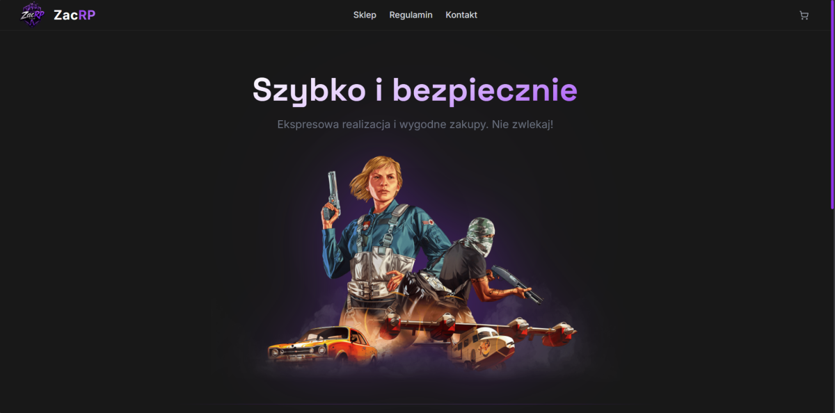 Strona typu ItemShop